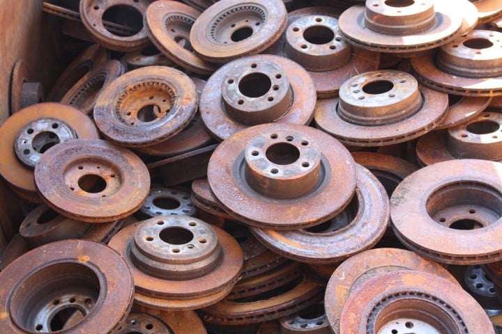 Ankauf und Recycling von Bremsscheiben