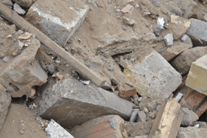 Abfallentsorgung / Recycling - Bauschutt unsauber